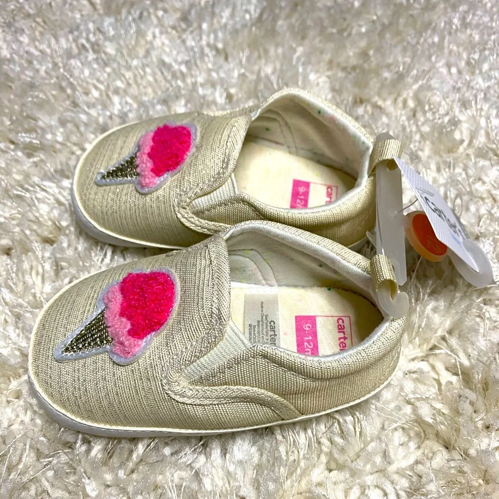 Carter’s babygirl slip on shoes